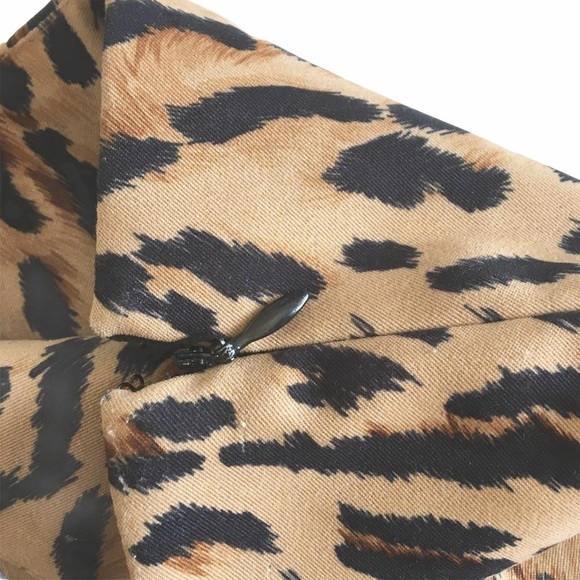 ABS Allen Schwartz ✦ Leopard Print Pencil Skirt ✦ 10P Petite ✦ - Picture 6 of 10